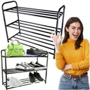 МЕТАЛЛИЧЕСКАЯ ПОДСТАВКА ДЛЯ ОБУВИ, 3 УРОВНЯ, СТАЛЬ