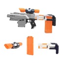 КОМПЛЕКТ NERF, ПРИКЛАД, ПРИЦЕЛ, ЖУРНАЛ