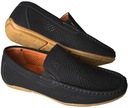 Мокасины BESSKY Черные легкие формальные туфли из замши (36 37 38 40 41) - 39