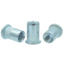 ГАЙКА РОЛИКОВАЯ ЗАКЛЕПКА М10 ЦИНК. 100 ШТ.