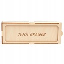 TOLLTARTÓ FA DOBOZ GRAVÍROZÁS LOGÓ AJÁNDÉK Márka Techrebal