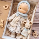 Waldorf ručne vyrábané plyšové bábiky, bábiky pre deti, handrové bábiky EAN (GTIN) 4048671896542