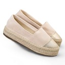 БЕЖЕВЫЕ ЖЕНСКИЕ ЭСПАДРИЛЬИ DERALLE 39