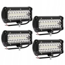 4X HEADLIGHT WORKING LED PANEL 400W 12V 24V COMBO  photo 14