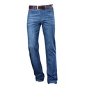 Pánske džínsy jednoduchého strihu, rovné nohavice Hmotnosť (s balením) 1.01 kg