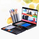 Профессиональный набор мелков Metallic Crayons + H&B Pencils 61в1