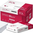 БУМАГА ДЛЯ ПРИНТЕРА POLSPEED АВТОРСКАЯ ПРАВА А4 80г 5 СТОТ ЛИСТОВАЯ БЕЛАЯ УНИВЕРСАЛЬНАЯ