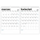 Настенный календарь на 2024 год А3 Minimalist Planner