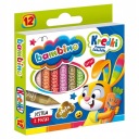 Комплект ШКІЛЬНИХ КРЕЙД Крейди для дітей Крейди 12 кольорів Bambino СУПЕР