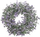 ДЕКОРАТИВНЫЙ ВЕНОК, ЦВЕТОЧНЫЙ КРЕМ, ОРНАМЕНТ, 20-25СМ