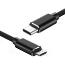 Кабель USB-C — USB Micro B. 5-контактный зарядный кабель с поддержкой зарядки и синхронизации OTG.