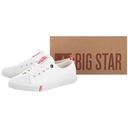Topánky Dámske Tenisky Big Star Biele GG274005 Materiál vložky tkanina