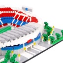 Futbalový štadión CAMP NOU 3500 dielikov bloky Barcelona FC Vek dieťaťa 14 rokov +