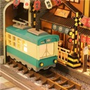 Miniatúrny domček Book Nook Cesta na Hanami 3D model Čerešne Japonsko Pohlavie chlapci dievčatá