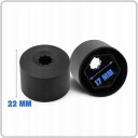 НАСАДКИ НАКЛАДКИ NA БОЛТИ ДИСКІВ 17 MM VW КОЛЕСНІ ДИСКИ ЗАГЛУШКИ ЧОРНІ  (18893661608) фото min 15