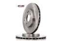 2 CV DISQUES FREIN STARK SKME-2020 AVANT CONVIENT VERS MERCEDES-BENZ 288MMphoto 12