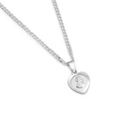 СЕРЕБРЯНАЯ ЦЕПЬ 925 МЕДАЛЬ D238 ПРИЧАСТИЕ 45 СМ