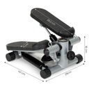 STEPPER PROSTY z linkami do ćwiczeń FITNESS steper step LICZNIK regulacja Długość 42 cm