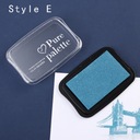 Fingerprint Ink Pad And Ink Pads For Stamps, Thumbprint Ink Pad For Office