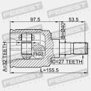 FEBEST 0311-CRVMTRH KIT ARTICULATION ARBRE DE TRANSMISSIONphoto 14