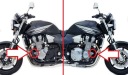 TAMPONS DE PROTECTION MOTOPOLIS VERS HONDA CB1300 RADIO 1300 SC54 TABLEAU DE BORD GLISSIÈRESphoto 5