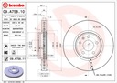 DISCOS ZAPATAS PARTE DELANTERA BREMBO AUDI A4 B8 AVANT 