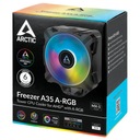 ARCTIC FREEZER A35 A-RGB chladenie LED procesora AMD AM4 AM5 Hmotnosť (s balením) 0.894 kg