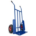 Prepravný vozík skladový mlynček HIGHER 280kg nafukovacie kolesá Maximálne zaťaženie 280 kg