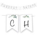 БАННЕР гирлянда СВЯТОГО КРЕЩЕНИЯ голубь ДЛИННЫЙ IHS