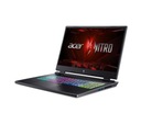 Laptop gamingowy 17 cali 165Hz Acer Nitro 17 R7-7840HS 16GB 1TB RTX4070 W11 Kod producenta NH.QKNEP.006