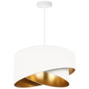 ПОДВЕСНОЙ СВЕТИЛЬНИК ПОТОЛОЧНЫЙ ЛЮСТРА, ЗОЛОТОЙ абажур ВЕЛЮР