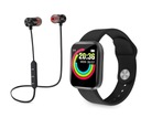 Умные часы + Bluetooth-наушники и микрофон