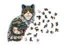 Drevené puzzle 250 dielikov Zázračná mačka Wooden.City Názov Puzzle Drewniane