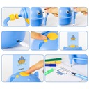 INTERAKTÍVNY KRESLIACI ROBOT PRE DETI VZDELÁVACÍ SET 100 LISTOV + PERÁ Farba modrá