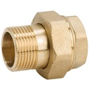 ПРЯМОЙ ЛАТУННЫЙ ФИТИНГ 3/4 ДЮЙМА DN20 С УПЛОТНИТЕЛЬНЫМ КОЛЬЦОМ, ПРОЧНЫЙ И ПРОЧНЫЙ