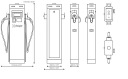 Stacja ładowania Xchange Charger Select 2x22 kW AC z terminalem OCPP (15418173593) фото min 12