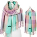 КАШЕМИРОВЫЙ ШАРФ ТЕПЛЫЙ ЗИМНИЙ КРАСИВЫЙ ЖЕНСКИЙ КАШЕМИРОВЫЙ ШАРФ