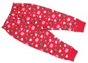 Červené vianočné pyžamo MINIONKI 104 cm Veľkosť (new) 104 (99 - 104 cm)