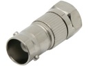 АДАПТЕР BNC-F РАЗЪЕМ F РАЗЪЕМ BNC РЕДУКЦИЯ МЕТАЛЛ