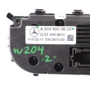 MERCEDES W204 ПАНЕЛЬ УПРАВЛІННЯ КОНДИЦІОНЕРА ПОВІТРОВОДУ A2049003803  (18723645170) фото min 11