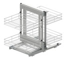 Корзина грузовая угловая Corner Comfort Maxima Classic 800 левый, хром REJS