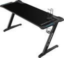 Herný stôl Ultradesk 144 x 76,5 x 70 cm Farba stolovej dosky čierna