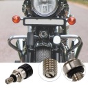 KIT VALVES ODPOWIETRZAJACYCH FORKS MOTOCIKLINIO ZE FOOT CZARNEGO DO REGULATION PENDANTS  photo 11