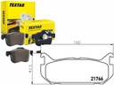 КОЛОДКИ ТОРМОЗНЫЕ MAZDA ЗАД 626 92- TEXTAR изображение 1