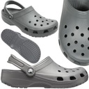 Классические мужские спортивные легкие сабо Crocs серого цвета, размер 42-43 M9/W11