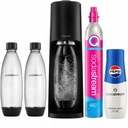 SODASTREAM Сатуратор TERRA черный 2 флакона. + ПЕПСИ.