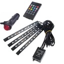 RGB LED x36 ОСВЕЩЕНИЕ ИНТЕРЬЕРА САЛОНА АВТОМОБИЛЯ + КОНТРОЛЛЕР ZD65A