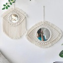 Настенное зеркало в стиле бохо, домашний декор, макраме, декоративный мир