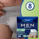 Bielizna chłonna TENA Men Pants Normal L/XL 8szt. Przeznaczenie dla mężczyzn