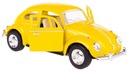 VW BEETLE CLASSIC METAL KINSMART 1:32 ЖЕЛТЫЙ